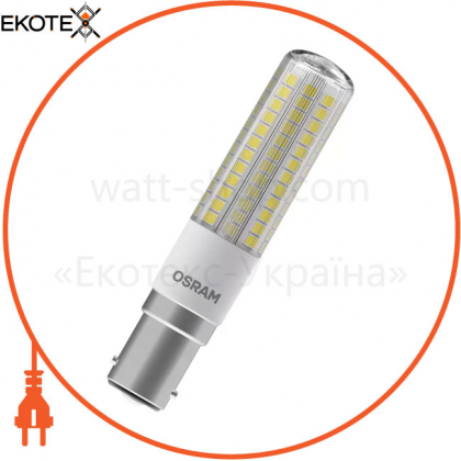 Лампа LEDTSLIM60 6,3W/827 230V B15D 4X1  OSRAM, Ledvance Osram, 4058075272026