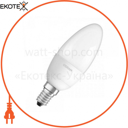 Лампа VALUECLB60 7W/840 230VFR E14 10X1  OSRAM, Ledvance Osram, 4058075311886