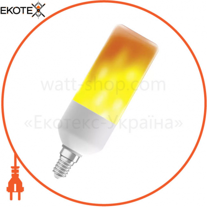 Лампа LED STICK FLAME (вогник)  0,5W/515 230V E14 OSRAM, Ledvance Osram, 4058075389885