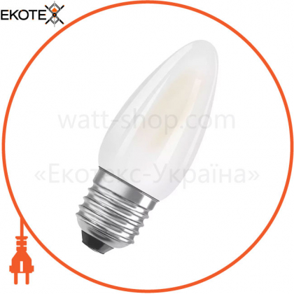 Лампа LEDSCLB40D 4,8W/827 230VGLFR E27FS1OSRAM, Ledvance Osram, 4058075435025