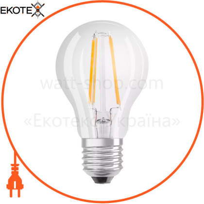 Лампа LEDSCLA40DS 4W/840 230V FIL E27 4X1OSRAM, Ledvance Osram, 4058075435087