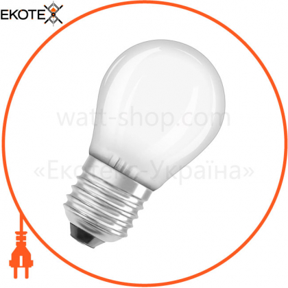 Лампа LEDPCLP40D 5W/827 230VGLFR E27 10X1OSRAM, Ledvance Osram, 4058075438897