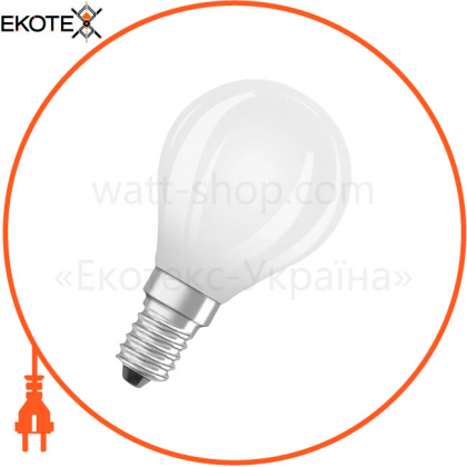 Лампа LED CL P60 DIM 6,5W/827 230V GL FR E14 10X1 OSRAM, Ledvance Osram, 4058075447837