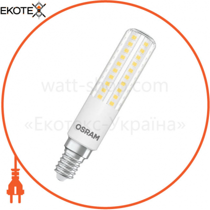 Лампа LEDTSLIM60D 7,5W/827 230V E14 10X1 OSRAM, Ledvance Osram, 4058075449732