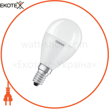 Лампа LED VALUE CL P75 7,5W/830 230V FR E14 10X1 OSRAM w.o. CE