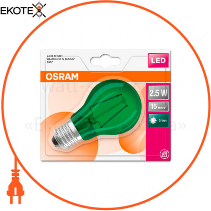Лампа LEDSCLA15 2,5W/175 230V GNE276XBLI1OSRAM, Ledvance Osram, 4058075816015