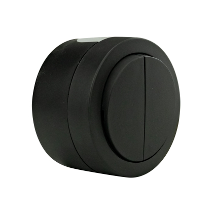 Вимикач 2-клавішний антрацит xOne, Ovivo, 406-250000-202