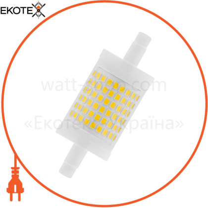 Лампа світлодіодна LEDPLI78100D 12W/827 230V R7S 20X1 LEDV, Ledvance Osram, 4099854064876
