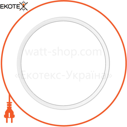 Накладний світильник BULKHEAD ROUND BLKH RD 300 P 16W CPS WT