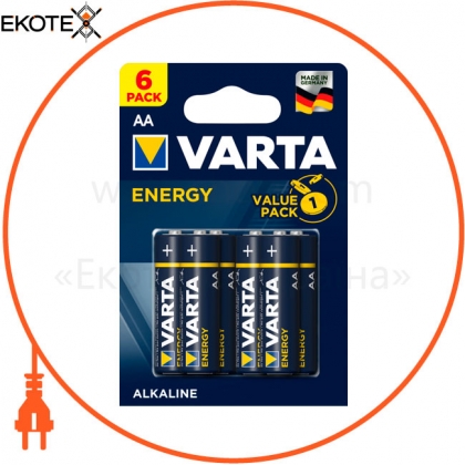 Батарейка VARTA Energy AA BLI 6