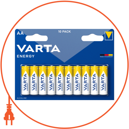 Батарейка VARTA Energy AA BLI 10, Varta, 4106229491