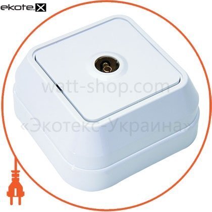 Розетка ТВ прохідна, Makel, 45007