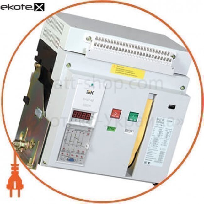 Викл. авт. ВА07-М комб. расц. стац. 3Р 3200А Icu=80кА IEK, IEK, SAB-3200-KRS-3P-3200A-80