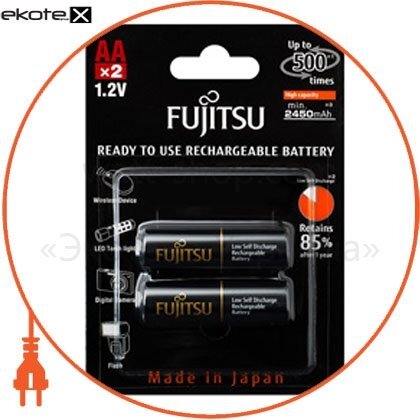 FUJITSU FDKB00005 аккумулятор fujitsu black ni-mh аа/r6 2шт/уп blister
