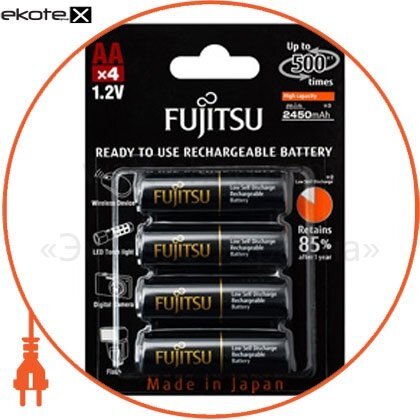 FUJITSU FDKB00008 аккумулятор fujitsu black ni-mh ааа/r03 4шт/уп blister