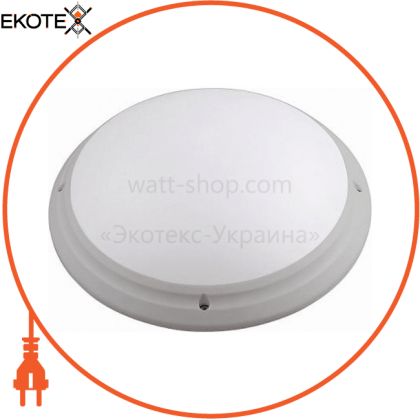 Horoz Electric 400-010-105 светильник пластиковый акуа опал круг белый