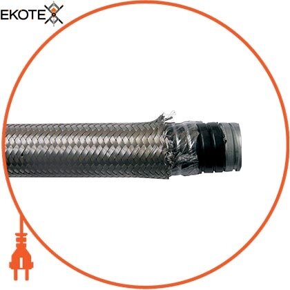 Enext s050003 металлорукав e.met.sleeve.stand.proof.braid.18 изолированный, в металлической оплетке (50м)