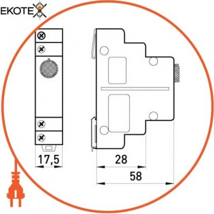 Enext i0290001 индикатор e.industrial.i. wcl, бесцветный
