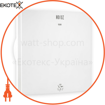 Вентилятор FELIX 100Ø 12W 220-240V білий/1/20