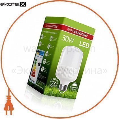 Euroelectric LED-HP-30276(P) euroelectric led лампа сверхмощная plastic 30w e27 6500k (40)