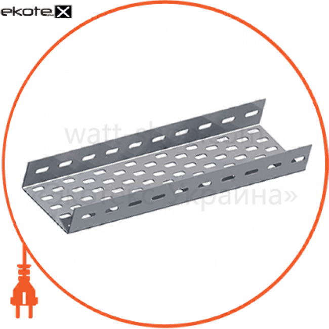 Enext A05-14-06 лоток перфорированный 50х40 легкий, 3 м, толщ. 0,6 мм.