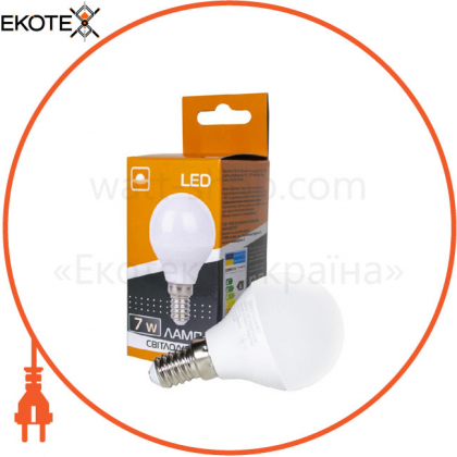 Лампа светодиодная ЕВРОСВЕТ 7Вт 4200К P-7-4200-14 Е14