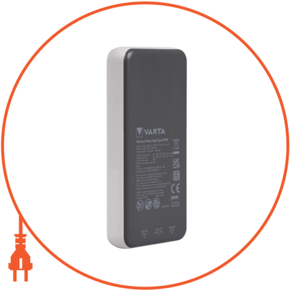 Павербанк VARTА WIRELESS 20000mAh, Varta, 57909101111