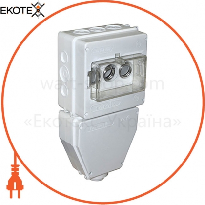 Enext 57+040 коробка распределительная пластиковая sb ip 43 под автоматичний вимикач, що вкручується