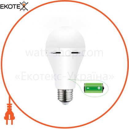 Ліхтарик-лампа на акумуляторі Е27 LED SL-EBL-802 АС7W DC3W 6400К