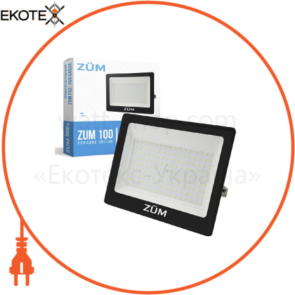 Прожектор світлодіодний ZUM F02-100 6400K