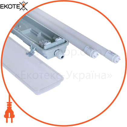 Светильник ЕвроСвет LED-SH-40 2*1200 IP65 с лампами 18Вт 4000К