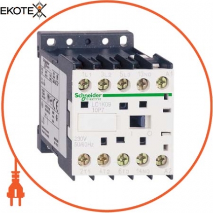 Контактор K 3P, 6А, НЗ, 220В гвинтовий затиск, Schneider, LC1K0601M7