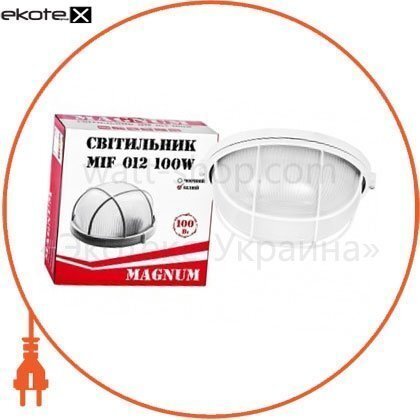 Світильник настінно-стельовий MAGNUM MIF 012 10W E27 білий, Magnum, 10042326