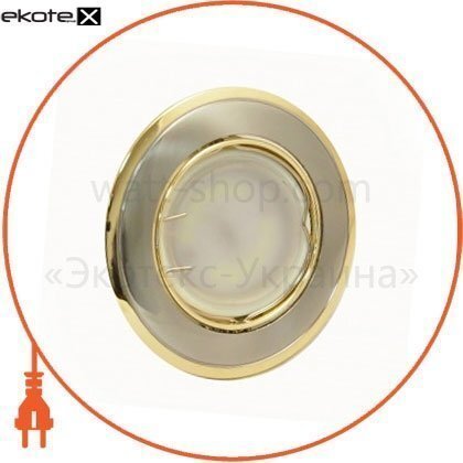 Світ-к точковий DELUX HDL16002R MR16 12V хр.мат-зол, Delux, 10008658