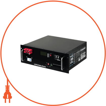 Акумулятор ENERLIGHT RM LiFePO4 48V 100Ah, Enerlight, 6048100