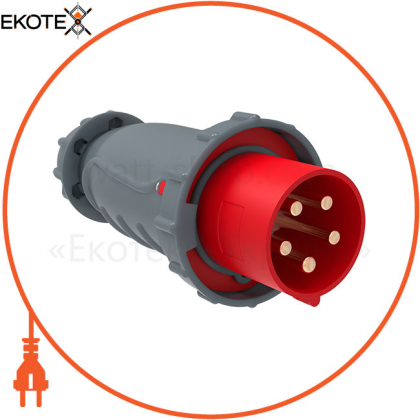 Вилка переносна ССІ-045 125А-6ч/200/346-240/415В 3Р+РЕ+N IP67 MAGNUM IEK, IEK, PSN02-125-5