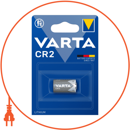 Батарейка VARTA CR 2 BLI 1 шт, Varta, 6206301401