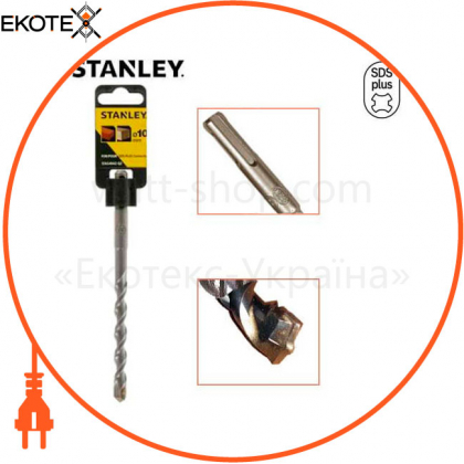 Бур SDS-Plus 8х150х210мм, 1шт. STANLEY STA54057, STANLEY, STA54057