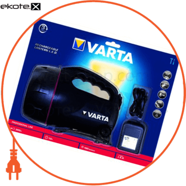 Varta 18682101401 фонарь varta rechargeable lantern led (18682101401)