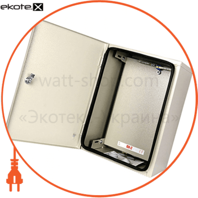 Шафа розподільна e.mbox.RH-2 металічна, герметична IP 54, 350х250х190 мм, Enext, RH-2