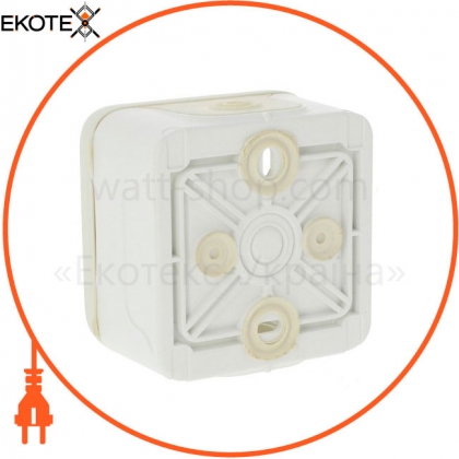 Коробка 1-а для накладного монтажу «Legrand» Plexo - 69689, колір білий