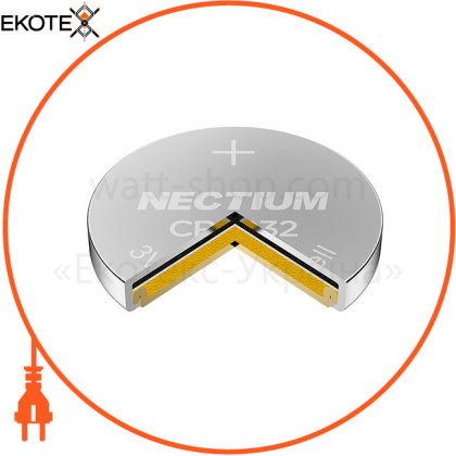 Литиевая батарейка Nectium "таблетка" CR1632 5шт / уп blister