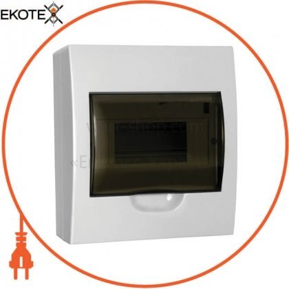 Бокс ЩРН-Пк-8 модулів навісний пластик IP41 IEK, IEK, MKP12-N-04-08-41