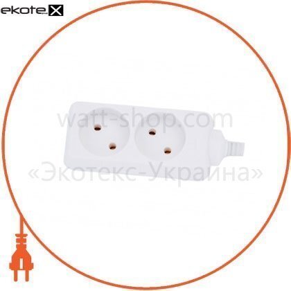 колодка подовжувача W/T G2J без заземлення (без дроту), Delux, 10079673