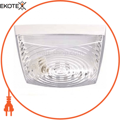 Horoz Electric 400-000-102 светильник пластиковый "классика" белый