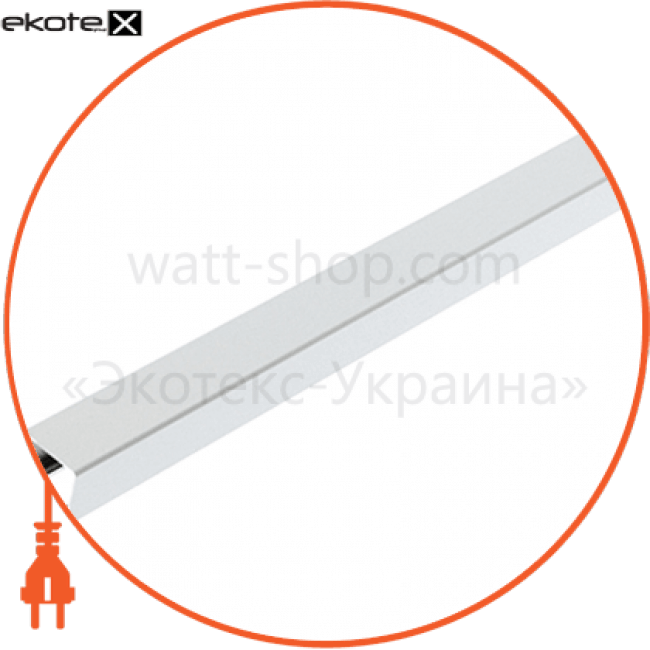 C профіль неперфорований 41х41 товщ 2,0 мм, Enext, AC-C-2,0