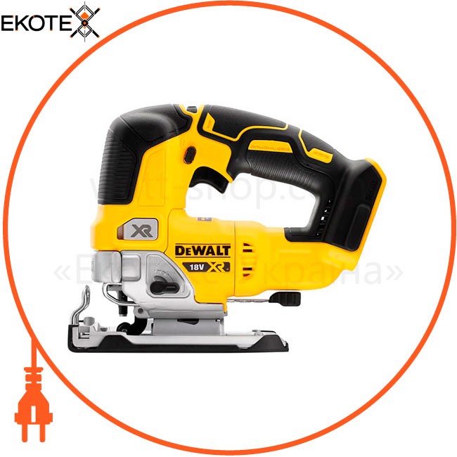 Пила лобзиковая акумуляторна бесщеточний DeWALT DCS334NT