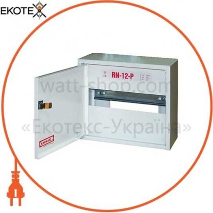 Шафа розподільний e.mbox.RN-12-P мет. навісний, 12 мод. 215х255х125 мм, Enext, RN-12-P