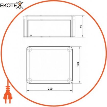 Коробка розподільна Obo Bettermann T 250 OE, Enext, 2007287