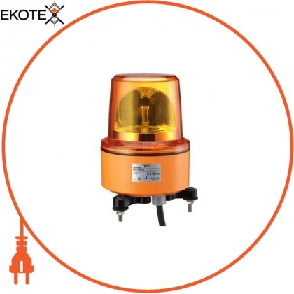 Обертається сигнальний маячок, 130мм, червоний, IP67, Schneider, XVR13M04L